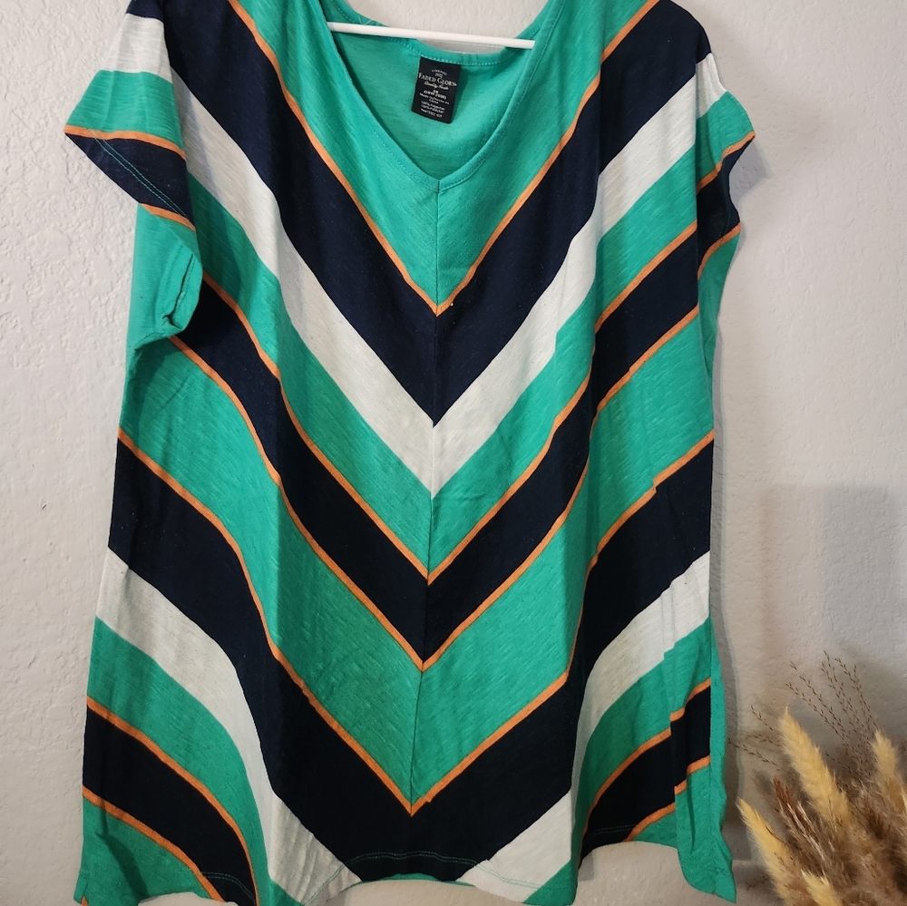 Womens multicolored top